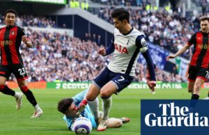 KEPA paga una penalización a medida que Son gana el punto para los Spurs en Thriller contra Bournemouth | Liga Premier