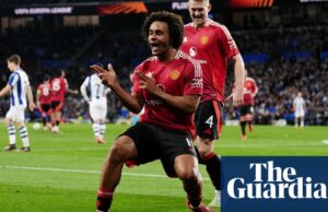 Joshua Zirkzee ayuda al Manchester United a obtener un empate duro en la Sociedad | Liga Europa