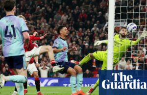 Rice Strike y Raya ahorran ayuda al Point de Rescate del Arsenal en el Manchester United | Liga Premier