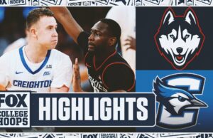 UConn Huskies vs. Creighton Bluejays Big East Tournament Highlights | Hoops de Fox College