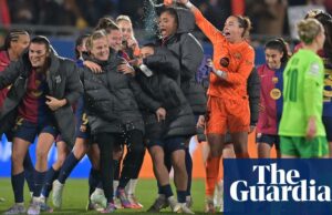 Barcelona Crush Wolfsburg en la Liga de Campeones Femeninos para hacer semifinales | Liga de Campeones Femeninos