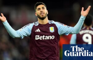 Asensio's Double Break Break Brugge de 10 hombres cuando Aston Villa Bulldoze en los últimos ocho | Liga de Campeones