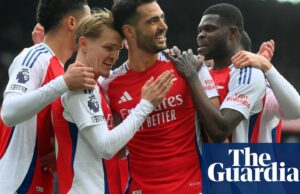 Merino Strike demuestra la diferencia ya que el Arsenal sin delantero se hunde Chelsea | Liga Premier