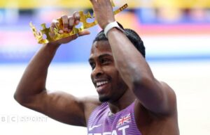 Campeonato de interior de atletismo europeo: 2025 será el “mejor año de mi vida”, dice Jeremiah Azu