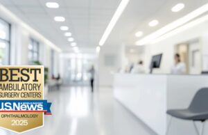 US News & World Report Lista de comunicados de los mejores centros quirúrgicos ambulatorios de oftalmología en los Estados Unidos