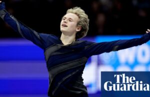Ilia Malinin establece la mejor manera personal para liderar después del programa corto en el Campeonato Mundial | Patinaje artístico