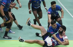 Fotos AP: Una mirada a la Copa Mundial de Kabaddi como torneo se celebra fuera de Asia por primera vez