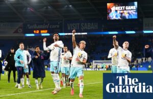 Liga de fútbol: Burnley concede por fin pero gane de todos modos; Birmingham Pierde | Campeonato