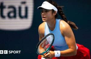 Miami Open: Emma Raducanu brisa en la segunda ronda