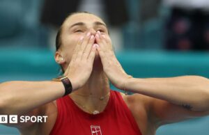 Aryna Sabalenka Powers to Miami Open Final victoria contra Jessica Pegula