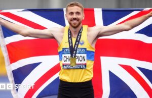 Campeonato de interior de atletismo mundial 2025: Neil Gourley al Capitán GB y NI