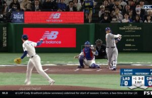 Roki Sasaki Records de Dodgers Primer ponche de MLB en la primera entrada vs. Cubs 'Seiya Suzuki