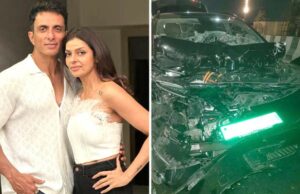 La esposa de Sonu Sood, Sonali Sood, sobrevive al gran accidente automovilístico en la autopista Mumbai-Nagpur: Bollywood News
