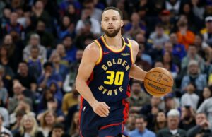 Stephen Curry sale de los Warriors Game vs. Raptors con contusión pélvica después de aterrizar con fuerza en el coxis
