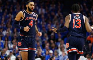 Los jugadores de Auburn reaccionan a la última victoria de Tennessee sobre Alabama