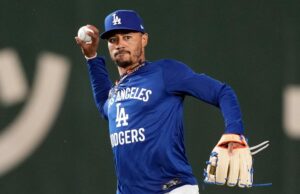 Dodgers Star Mookie Betts para poseer la franquicia mundial de la liga de bolos