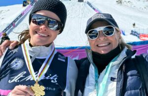 Kaila Kuhn de Boyne City nos ayuda a ganar oro aéreo en campeonatos mundiales