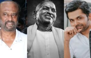 Rajinikanth y Karthi desplazan sus buenos deseos para Ilaiyaraaja antes de la presentación del músico en Londres