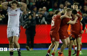 Sub-20 Seis Naciones: Gales 23-13 Inglaterra-El lado de Mark Mapletoft se pierde el Grand Slam y el título