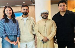 La nueva foto de Anushka Sharma-Virat Kohli de Dubai con los fanáticos se apodera de Internet; Los internautas brotan sobre 'rey y reina'