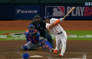 Jeremy Peña aplasta a un jonrón solitario cuando Astros golpean primero contra Mets