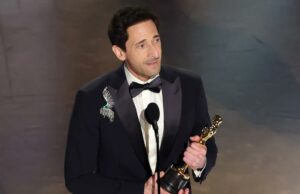 Adrien Brody rompe el récord de 80 años con el discurso de aceptación del Oscar más largo