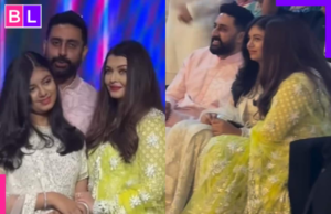 Abhishek Bachchan, Aishwarya Rai Bachchan pinta una imagen familiar perfecta mientras asisten a una boda con Aaradhya; ver fotos virales