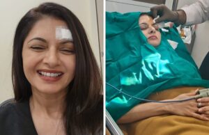 Bhagyashree obtiene 13 puntos de sutura en la frente después de lesionarse mientras juega pickleball: Bollywood News