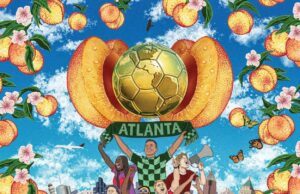 Póster de la Copa Mundial de la FIFA 2026 de Atlanta