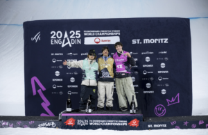 Martin Bronze en el campeonato mundial Big Air