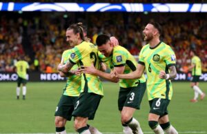 Australia por Indonesia 5-1 en el clasificatorio de la Copa Mundial