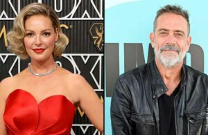 Katherine Heigl y Jeffrey Dean Morgan miran hacia atrás en 'Ghost Denny'