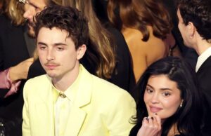Timothee Chalamet y Kylie Jenner son sonrisas después de 2025 Oscar