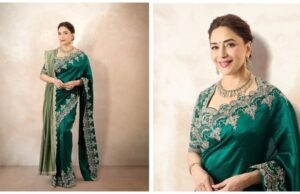 Lifestyle News Live Today 14 de marzo de 2025: Madhuri Dixit se cubre en sari verde esmeralda y joyas pesadas en uno de sus looks indios étnicos más hermosos: fotos