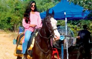 Nimrit Kaur Ahluwalia reprime sus habilidades de conducción en la casa para Shaunki Sardar