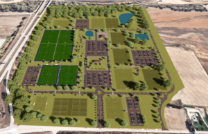 Los líderes de Topeka ayudan a financiar el complejo deportivo local.