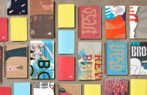 Reketch UpCycles Maligna y papel no deseado en cuadernos recuperados – Colosal