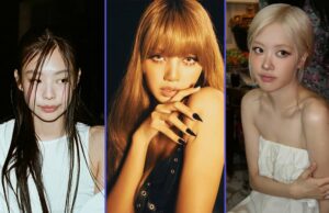Jennie, Lisa y Rosé de Blackpink atrapados diciendo el n wor …