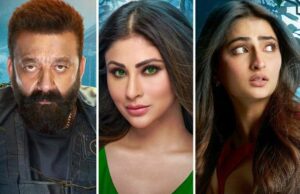 Sanjay Dutt, Mouni Roy y Palak Tiwari se unen para la comedia de terror The Bhootnii; ¡Carteles de personajes! : Bollywood News