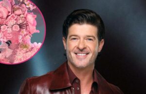 La flor de cereza del cantante enmascarado una vez salió con Robin Thicke