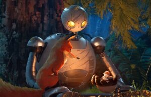 El robot salvaje es un artista sano