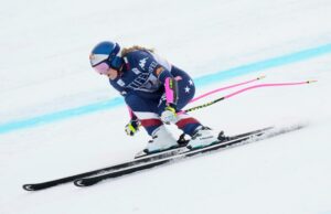 Lindsey Vonn toma el segundo en la última carrera de la Copa Mundial de su temporada de regreso