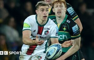 Premier League: Northampton Saints 0-33 Leicester – Jack van Poortvliet Stars for Tigers