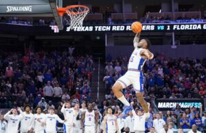 Alijah Martin de Florida hace la historia de March Madness después de transmitir la reunión con Dusty May en Michigan