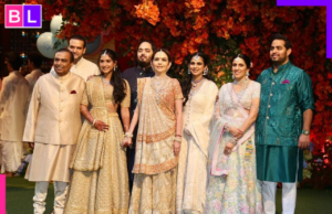 Radhika Merchant y Anant Ambani se unen a Mukesh Ambani, Nita Ambani, Isha Ambani, Shloka Mehta, Akash Ambani