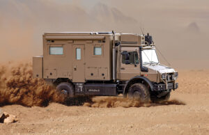 Camper de Unimog Crawler de Armadillo Crawler