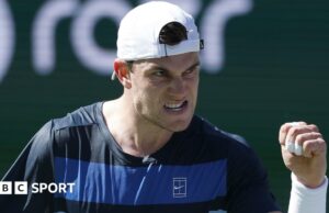 Indian Wells: Jack Draper vence a Jenson Brooksby para llegar a la cuarta ronda
