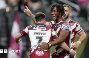 Super League: Wigan Warriors 48-24 Warrington Wolves