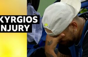 Indian Wells: Nick Kyrgios se retira con una lesión en la muñeca