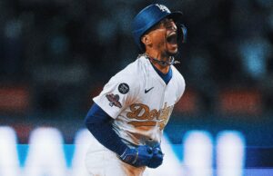Mookie Betts golpea a Homer en el décimo lugar cuando los Dodgers vencieron a los Tigres para el primer 4-0 inicio desde 1981